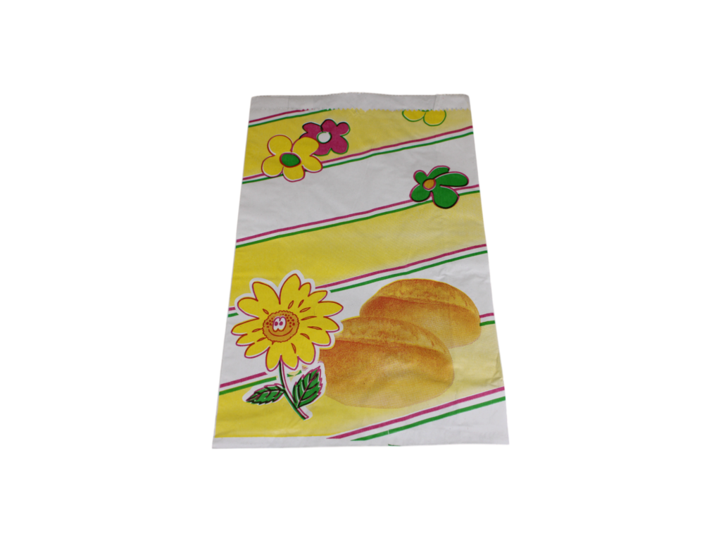 1000 Bäckerfaltenbeutel „Genuss Pur“ – 20+7 X 32 Cm, Kraftpapier, 35 G/m², Für Brötchen & Gebäck